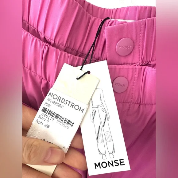 NWT Monse DW Zipper Detail Pants Sz 8 $1190 - Picture 9 of 14